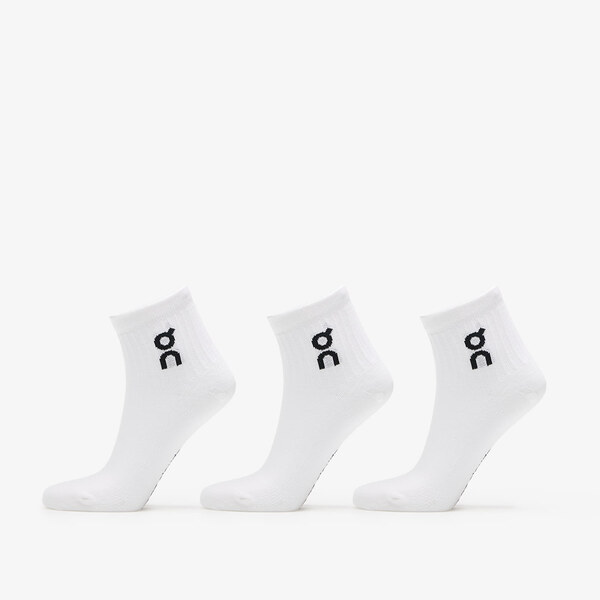On Logo Sock Mid 3-Pack White M 62281749