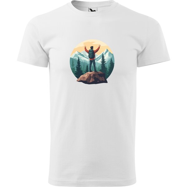 Handel Tričko - Turista na skale 62274337