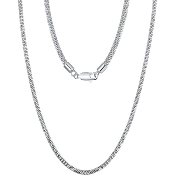 MAJYA Strieborná retiazka PAOLO 60 cm | šírka 3 mm 11515 64582382