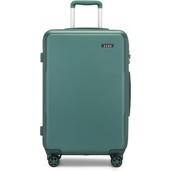 KONO Kufor - Minimalistický ABS+PC s TSA zámkom, stredný, zelený 62275032