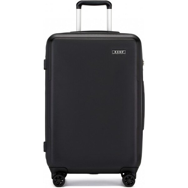 KONO Kufor - Minimalistický ABS+PC s TSA zámkom, stredný, čierny 62275035