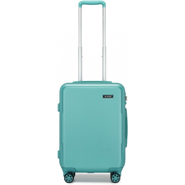 KONO Kufor - Minimalistický ABS+PC s TSA zámkom, malý, modrý 62275038