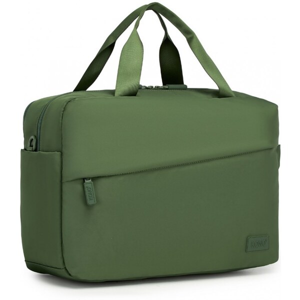 KONO Taška - cestovná, vodeodolná s priehradkou na PC, zelená 62277034