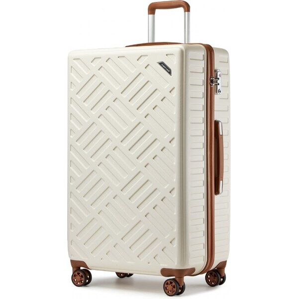 SUPERCASE Cestovný kufor - s geometrickým vzorom a TSA zámkom, veľký, 62281836