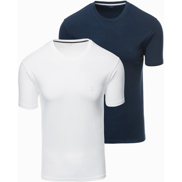 Ombre Set of mens t-shirts with round neckline 64788970