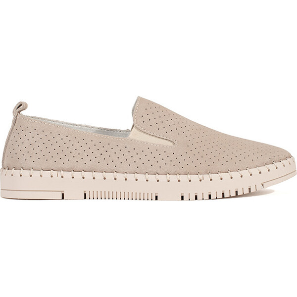 Goodin Kožené dámske béžové ľahké mokasíny GD-XF-95BE 62285750