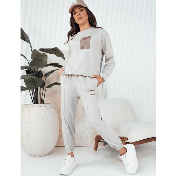 BASIC Svetlosivá tepláková súprava FUTURE AY1037 52672405