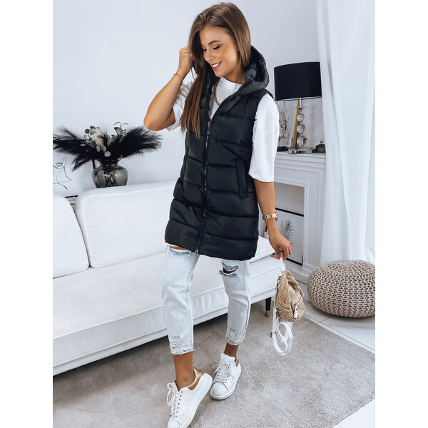 BASIC Čierna prošívaná vesta BRITA TY3230 35635363