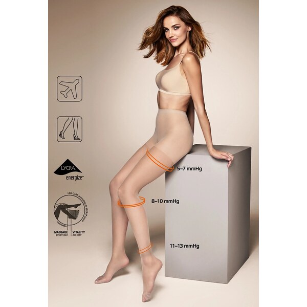 Basic kompresívne pančuchy STRONG PRESS 40 DEN Veneziana 62675377