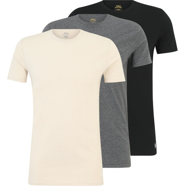 Polo Ralph Lauren Tielko sivá melírovaná / pastelovo zelená / čierna 62298488