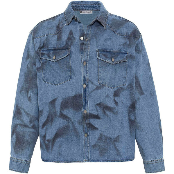 Dandalo Prechodná bunda svetlomodrá / čierna 62298038