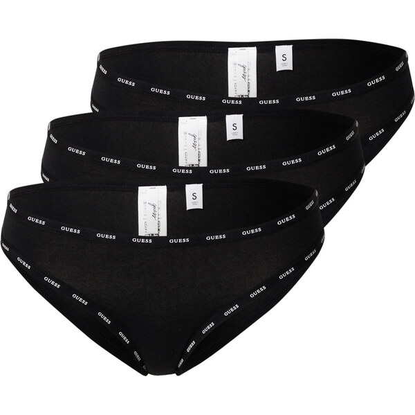 GUESS Nohavičky čierna / biela 62298522