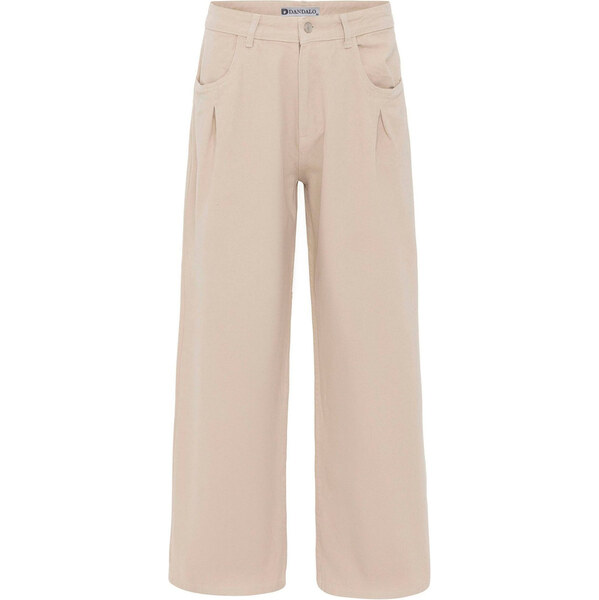 Dandalo Plisované nohavice béžová 62298016