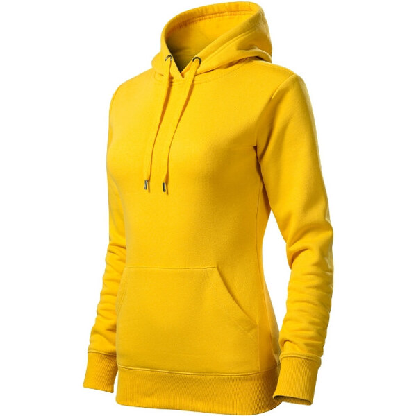 MALFINI, a.s. Dámska mikina s kapucňou Cape Free žltá 62289536