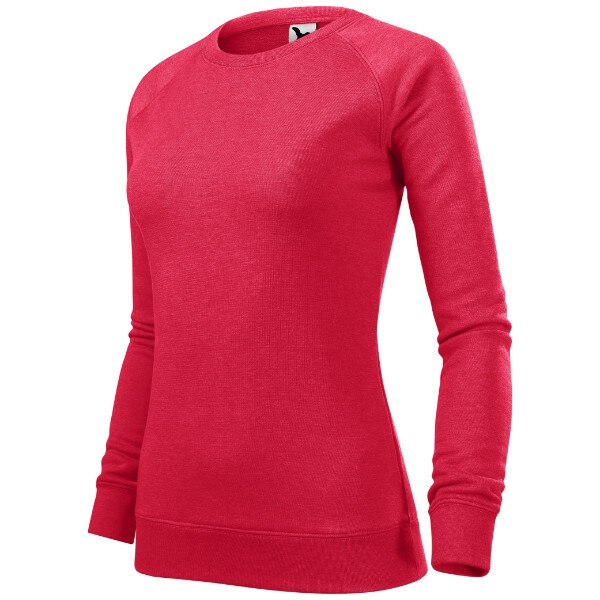 MALFINI, a.s. Zlúčenie mikina dámska červená zvýraznenia 62289377