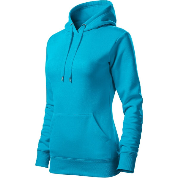 MALFINI, a.s. Dámska tyrkysová mikina Cape Free 62289534