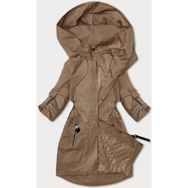 Tmavobéžová dámska vetrovka SWest (B8357-12) 66654892