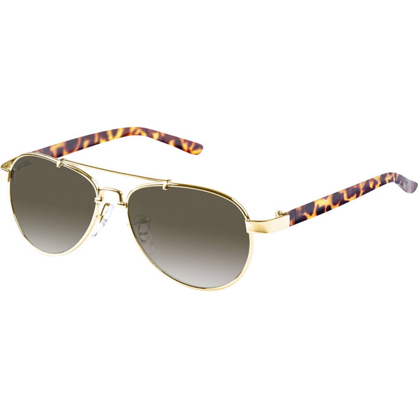 MSTRDS Slnečné okuliare Mumbo koňaková / tmavohnedá / zlatá 63144003