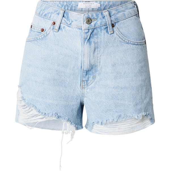 TOPSHOP Džínsy modrá denim 63212593