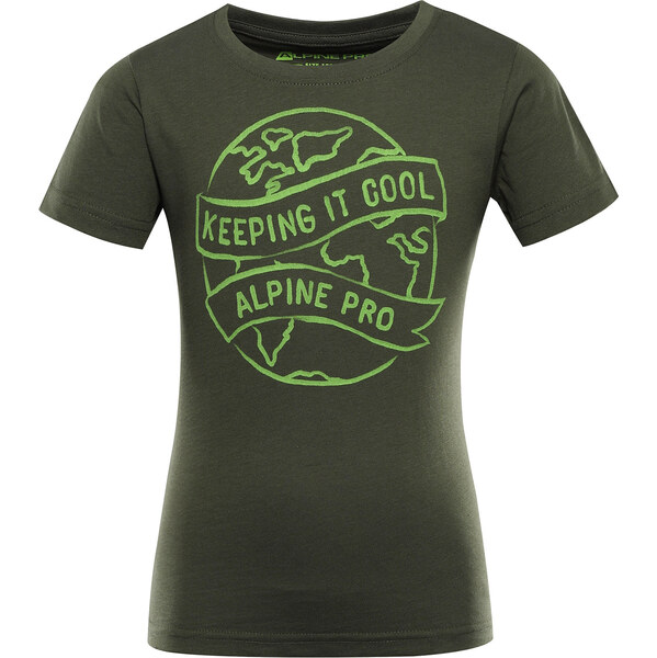 ALPINE PRO - ECOMO 2 DETSKÉ TRIČKO Z ORGANICKEJ BAVLNY 62303653
