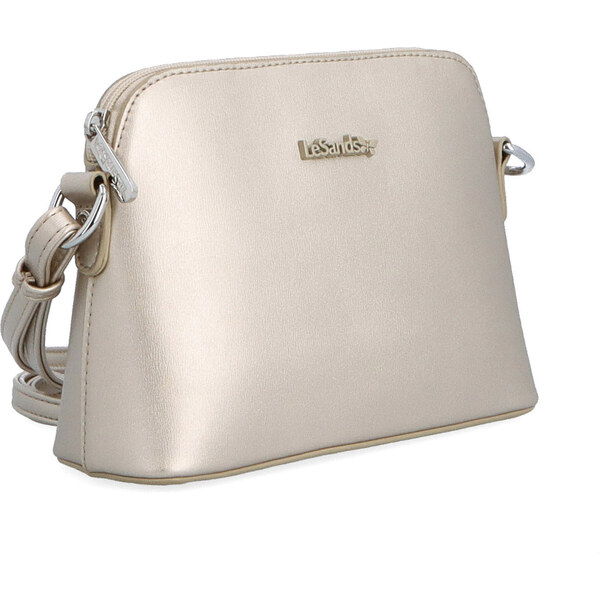 Kabelka zo syntetickej kože crossbody Le Sands zlatá 7710 ZL 62303924