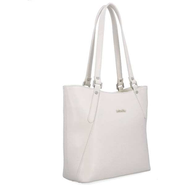 Kabelka zo syntetickej kože cez rameno Le Sands béžová 7703 BE 62303915