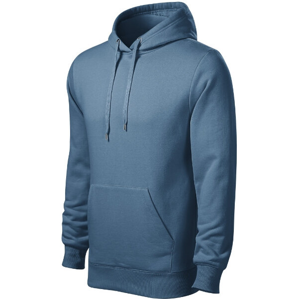 MALFINI, a.s. Pánska džínsová mikina s kapucňou 62305451