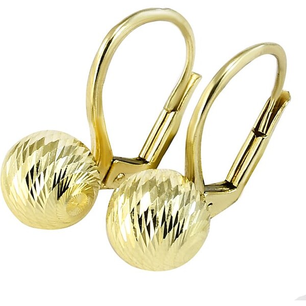 Zlaté náušnice Glare 255 62123833