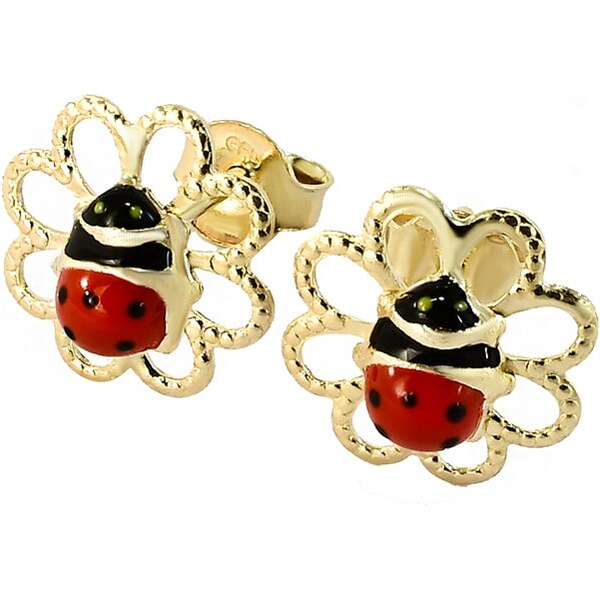 Zlaté náušnice Glare 262 62170822