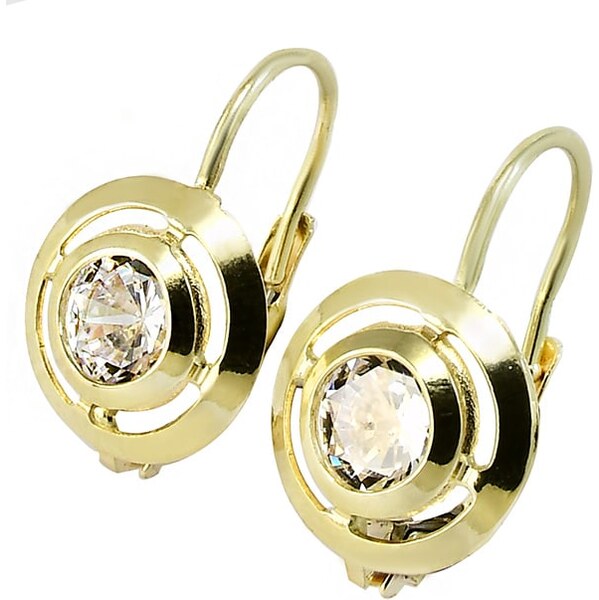 Zlaté náušnice Glare 260 62170820