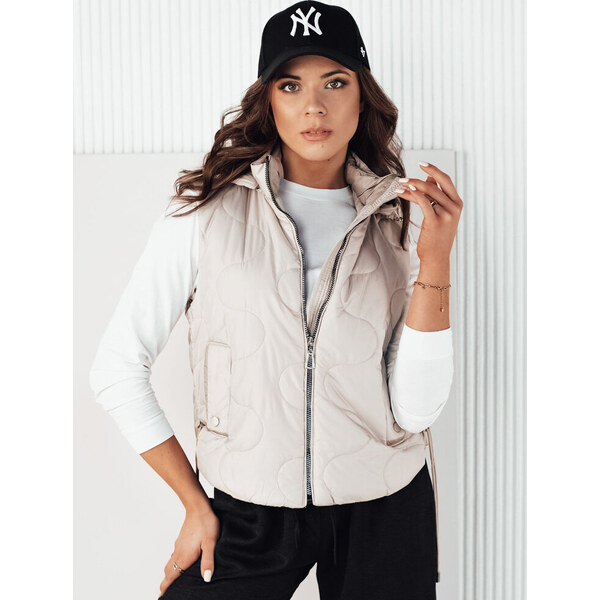 BASIC Svetlosivá prešívaná vesta TREOS TY4217 49456887