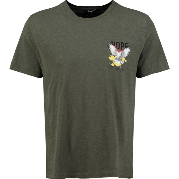 Key Largo Tričko Hope žltá / olivová / červená / čierna 62316814