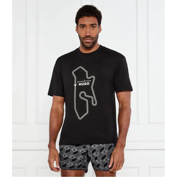 HUGO Tričko Droad | Loose fit 62313991