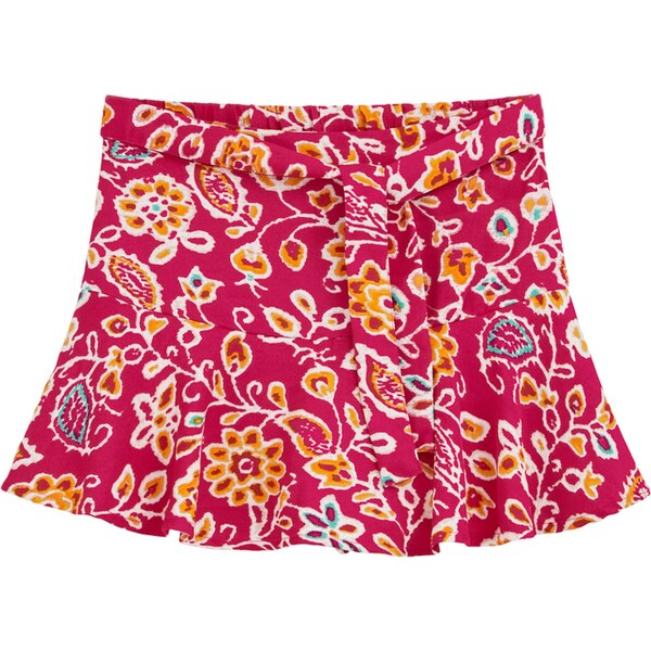 WE Fashion Sukňa tyrkysová / zlatá žltá / tmavoružová / šedobiela 62316255