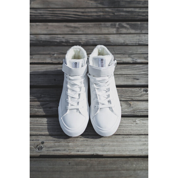 Big Star Shoes Pánske zateplené tenisky na vysokom podpätku Big Star - 62316799