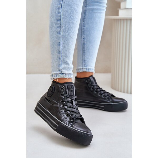 Big Star Shoes Ocieplane Trampki Damskie Na Platformie OO274A471 66661143