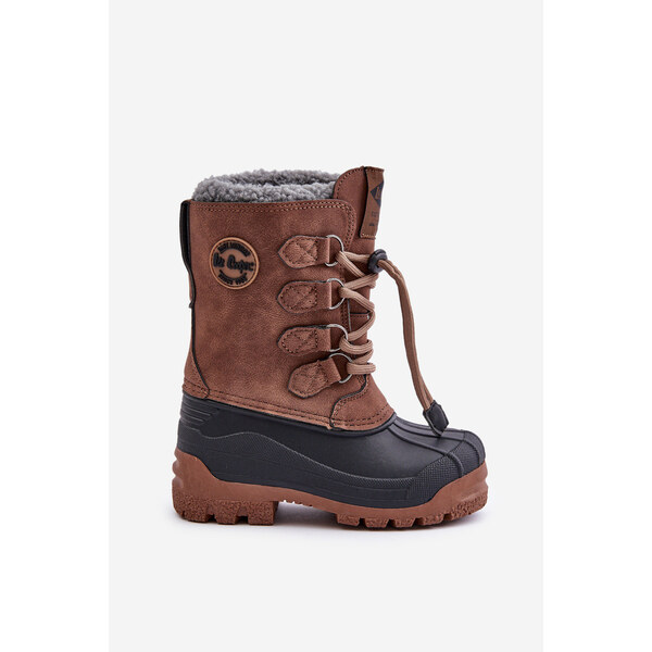 Wysokie Ciepłe Śniegowce Dziecięce Ze Ściągaczem Lee Cooper LCJ-24-44 66661276