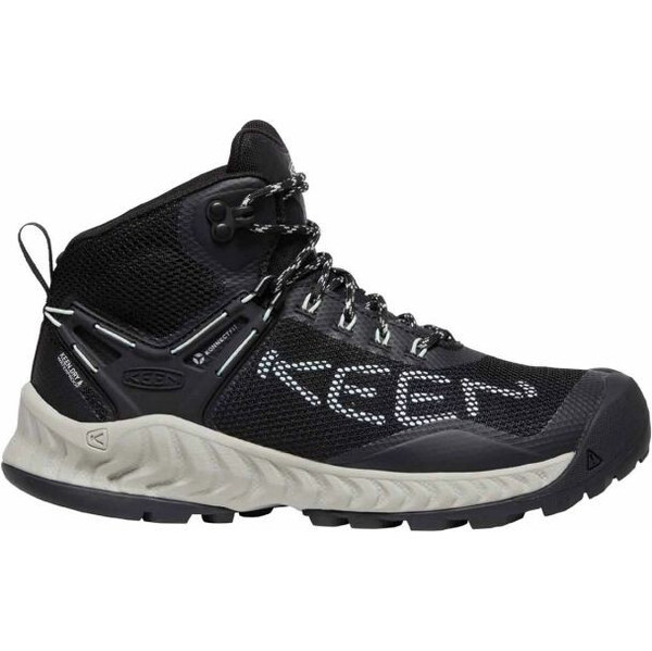 KEEN NXIS EVO MID WP BLACK/BLUE GLASS W KE-1025911 dámske topánky 62317357