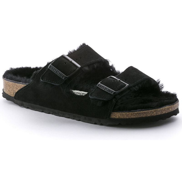 Dámske zateplené žabky s ovčou vlnou Birkenstock Arizona VL Shearling 66794760