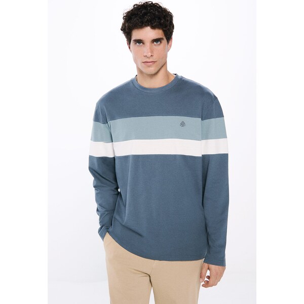 SPRINGFIELD Tričko s dlhým rukávom s pruhmi 62326593