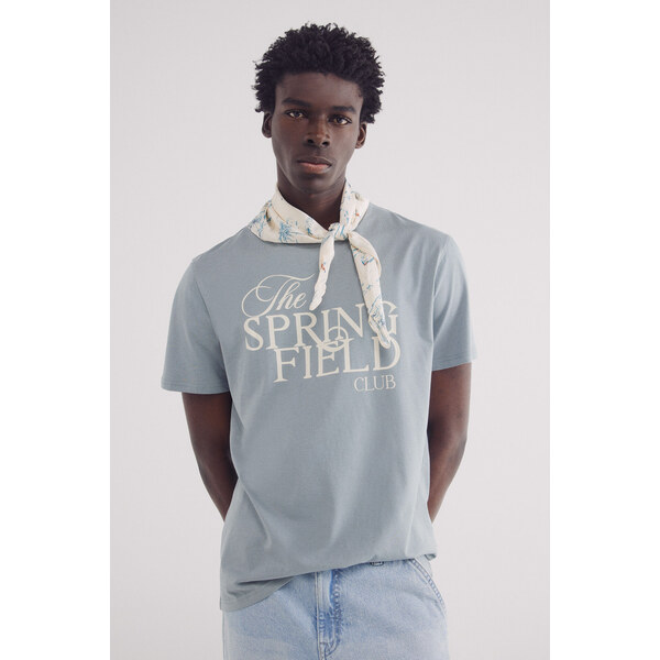 Pánske potlačové tričko „The Springfield Club“ 62326609