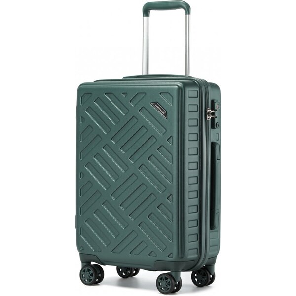 SUPERCASE Cestovný kufor - s geometrickým vzorom a TSA zámkom, malý, 62326638