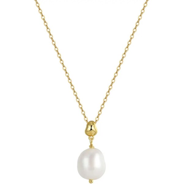 MAJYA Strieborná retiazka s príveskom ELEANOR pozlátená 11648 64582696