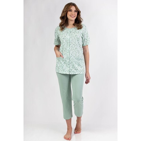 Regina Dámske pyžamo Madlena zelené 62351926