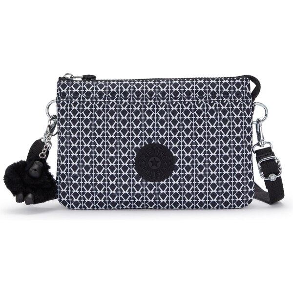 KIPLING Taška cez rameno RIRI námornícka modrá / čierna / biela 57902481
