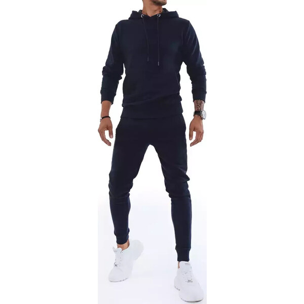 BASIC Tmavomodrá pánska tepláková súprava AX0429 27107985