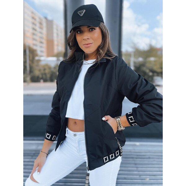 BASIC Čierna prešívaná bomber bunda HERA TY3765 47338164