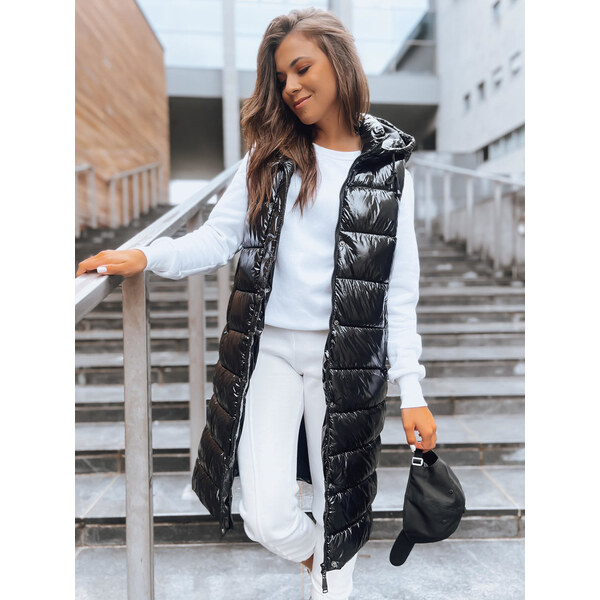 BASIC Čierna prešívaná vesta GANTINI TY3739 48618329