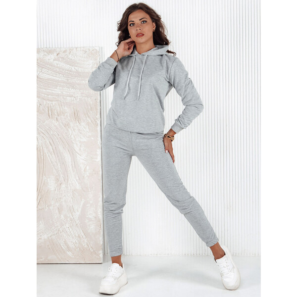 BASIC Svetlosivá dámska tepláková súprava MIGEL AY1083 57187407