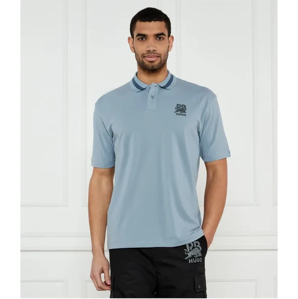 HUGO Polo tričko Dodac_RB | HUGO X RACING BULLS | Relaxed fit 62337385